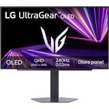 LG UltraGear OLED 27GX704A-B 27" gaming monitor Zwart, 2x HDMI, DisplayPort, 2x USB-A, USB-B, 240 Hz