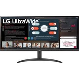 LG UltraWide 34WP500-B 34" UltraWide Monitor Zwart, 2x HDMI