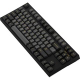 Leopold FC750RBTN/EGDPD(YF), gaming toetsenbord Grijs/geel, US lay-out, Cherry MX Brown, TKL 80%, PBT Double Shot, Bluetooth 5.1