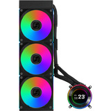Lian Li Hydroshift II LCD-C 360CL wireless waterkoeling Zwart