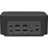 Logitech Logi Dock for Teams dockingstation Grafiet, 2x USB-A 3.1, 3x USB-C 3.1, BT