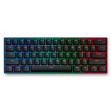 MCHOSE Ace 60 Pro Hall Effect Magnetic Switch Gaming Keyboard Zwart, US lay-out (QWERTY), Ice Blue Magnetic, 60%, RGB, Hot swap, PBT Keycaps, Hall Effect Sensor