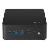 MSI Cubi NUC 1MG-272EU pc-systeem Zwart | Core 3 100U | Intel Graphics | 8 GB | 512 GB SSD