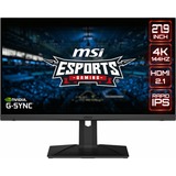 MSI Optix MAG281URF 27.9" 4K Ultra HD Curved Gaming Monitor Zwart, 4K, 144Hz, Display Port, 2x HDMI, USB Type C, G-SYNC Compatible