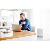Netgear Orbi WiFi 6 System (RBK752) AX4200 mesh router Wit/zilver, 1x Router (RBR750), 1x Satelliet (RBS750), Dekking tot 465 m²