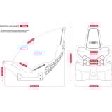Next Level Racing Elite Formula Seat gamestoel Zwart