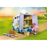 PLAYMOBIL Horses of Waterfall - Mobiele manege Constructiespeelgoed 71493