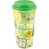 Paladone Animal Crossing: Plastic Travel Mug beker Groen/geel
