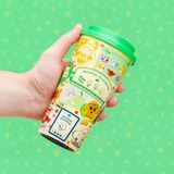 Paladone Animal Crossing: Plastic Travel Mug beker Groen/geel
