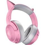 Razer Kraken Kitty V2 Pro RGB over-ear gaming headset Roze