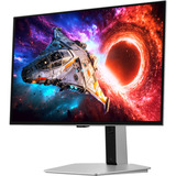 Samsung Odyssey OLED G8 G80SH 27" 4K UHD gaming monitor Lichtgrijs, 2x HDMI, DisplayPort, 2x USB-A, USB-C, 240 Hz