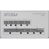 Seasonic FOCUS-GX-750-V4 ATX3.0 modulaire 750 watt voeding  Wit, 1x 12VHPWR, 2x PCIe