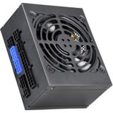 SilverStone SX650-G V1.1, 650 Watt voeding  Zwart, 4x PCIe, Kabelmanagement