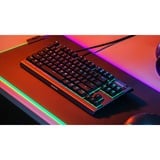 SteelSeries Apex 3 TKL, gaming toetsenbord Zwart, US lay-out, SteelSeries Whisper-Quiet, RGB leds, TKL