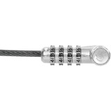 Targus DEFCON Ultimate Universal Resettable Combination Cable Lock with Slimline Adaptable Lock Head diefstalbeveiliging 