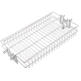 The Bastard Rotisserie Flat Rack grillkorf Zilver