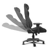 Trust GXT 723 Ruya Comfortabele Stoffen Gaming Stoel Grijs