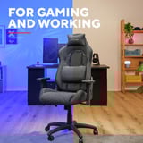 Trust GXT 723 Ruya Comfortabele stoffen gamingstoel Grijs