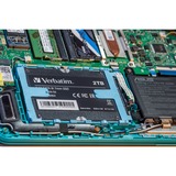 Verbatim    2TB  525/560MB Vi550 S3   SA3 VER SSD Zwart