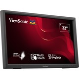 ViewSonic IR Touch monitor TD2223-2 22" Zwart, 1x HDMI, 1x DVI, 1x VGA, 2x USB-A