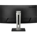 ViewSonic UWQHD Curved Docking Monitor VG3456C 34" UltraWide  Zwart (mat), 2x HDMI, 1x Displayport, USB-A, USB-B, USB-C, LAN, audio