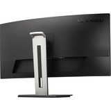 ViewSonic UWQHD Curved Docking Monitor VG3456C 34" UltraWide  Zwart (mat), 2x HDMI, 1x Displayport, USB-A, USB-B, USB-C, LAN, audio