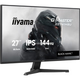 iiyama G-Master Black Hawk G2741HSU-B1 27" gaming monitor Zwart, 144Hz, HDMI, DisplayPort, USB, Audio, AMD Free-Sync