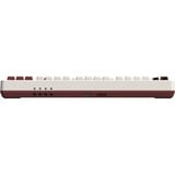 8BitDo Famicom Bundel, gaming toetsenbord Beige/rood, US lay-out, Kailh Box White, USB / 2,4 GHz / Bluetooth