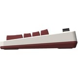 8BitDo Famicom Bundel mechanisch gaming toetsenbord Beige, US lay-out (QWERTY), Kailh Box White, 80% (TKL)	, USB / 2,4 GHz / Bluetooth