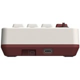 8BitDo Famicom Bundel mechanisch gaming toetsenbord Beige, US lay-out (QWERTY), Kailh Box White, 80% (TKL)	, USB / 2,4 GHz / Bluetooth