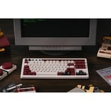 8BitDo Famicom Bundel mechanisch gaming toetsenbord Beige, US lay-out (QWERTY), Kailh Box White, 80% (TKL)	, USB / 2,4 GHz / Bluetooth