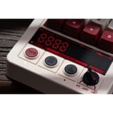 8BitDo Famicom Bundel mechanisch gaming toetsenbord Beige, US lay-out (QWERTY), Kailh Box White, 80% (TKL)	, USB / 2,4 GHz / Bluetooth