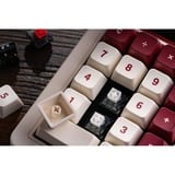 8BitDo Famicom Bundel mechanisch gaming toetsenbord Beige, US lay-out (QWERTY), Kailh Box White, 80% (TKL)	, USB / 2,4 GHz / Bluetooth