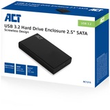 ACT Connectivity 2,5" SATA harde schijf behuizing externe behuizing Zwart, USB-A 3.2 (5 Gbit/s)