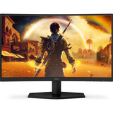 AOC C24G42E 23.6" Curved gaming monitor Zwart/rood, 180 Hz, HDMI, DisplayPort, Audio