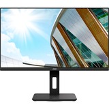 AOC U28P2A 28" 4K Ultra HD Monitor Zwart, 2x HDMI, DisplayPort, 2x USB-A 3.2 (5 Gbit/s), Sound
