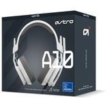 ASTRO Gaming A10 Gen 2 Headset voor PlayStation over-ear gaming headset Wit, Xbox One, Xbox Series X|S, PlayStation 4, PlayStation 5, Windows-pc, Mac.
