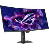 ASUS ROG Strix QD-OLED XG34WCDG 34" Curved UltraWide gaming monitor Zwart, DisplayPort, 2x HDMI, 1x USB-C, 3x USB-A, 1x USB-B, 175 Hz