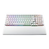 ASUS ROG Strix Scope II 96 Wireless RGB mechanisch gaming toetsenbord Wit, US lay-out (QWERTY), ROG NX Snow, 96%, RGB leds, Hot-swappable, PBT Double-shot, Bluetooth | 2.4GHz | USB 2.0