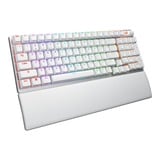 ASUS ROG Strix Scope II 96 Wireless RGB mechanisch gaming toetsenbord Wit, US lay-out (QWERTY), ROG NX Snow, 96%, RGB leds, Hot-swappable, PBT Double-shot, Bluetooth | 2.4GHz | USB 2.0