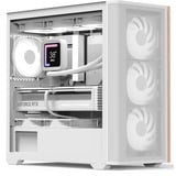 Aerocool B301A mini tower behuizing Wit | 1x USB-A | 1x USB-C | RGB