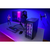 Antec NX200M mini tower behuizing Zwart | 3x USB-A | Tempered Glass