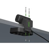 Brennenstuhl estilo Duplex stekkerdoos met schakelaar en overspanningsbeveiliging Zwart/zilver, 9x stekker, 2x sleuf voor Keystone modules
