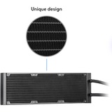 Chieftec  waterkoeling Zwart