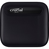 Crucial X6 Portable SSD 2 TB externe SSD Zwart, CT2000X6SSD9, USB-C 3.2 Gen 2 (10 Gbit/s)