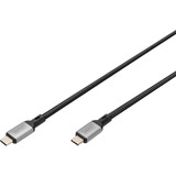 Digitus  kabel Zwart/grijs