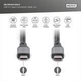 Digitus  kabel Zwart/grijs