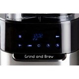 Domo Koffiezetapparaat Grind and Brew DO721K koffiefiltermachine Zwart/zilver