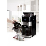 Domo Koffiezetapparaat Grind and Brew DO721K koffiefiltermachine Zwart/zilver