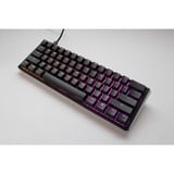 Ducky One 3 Classic Mini, toetsenbord Zwart/wit, US lay-out, Cherry MX Brown, RGB led, Double-shot PBT, Hot-swappable, QUACK Mechanics, 60%